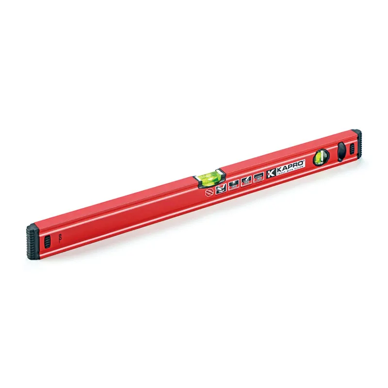 square tube pipe level ruler red 779 20cm-200cm 0.5mm high precision with magnetic spirit level level ruler red