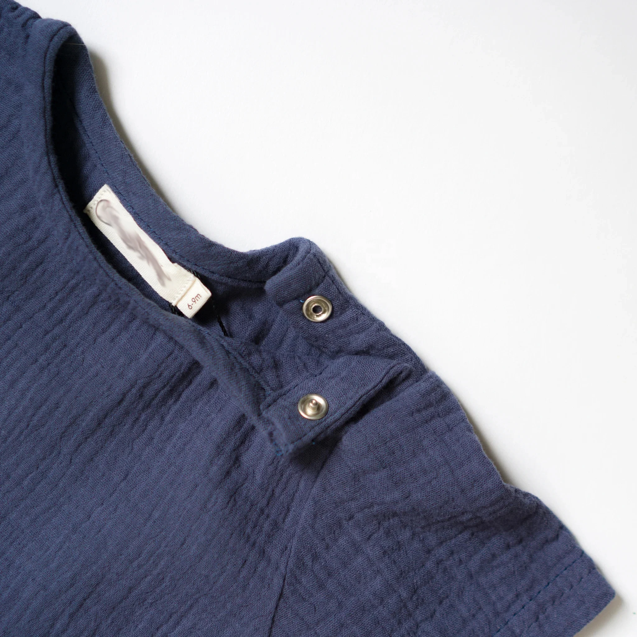 
Custom 100% Double Gauze Cotton Muslin Baby Boy Tee Shirt Baby Girl Tee Shirt Kids Clothes 