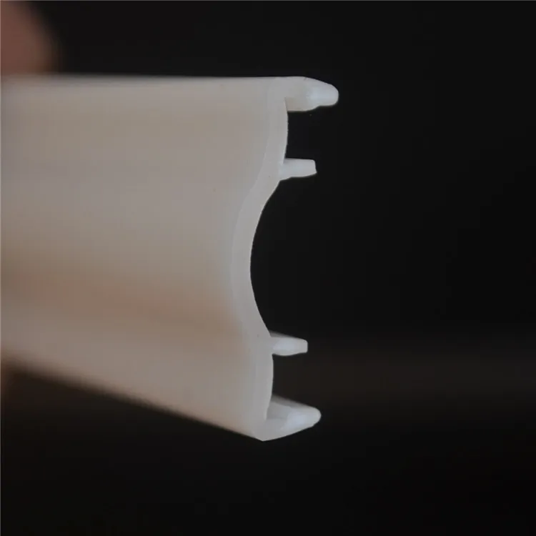 Price tag,supermarket PVC extrusion profile plastic strip price label holder supermarket shelf edge label holder