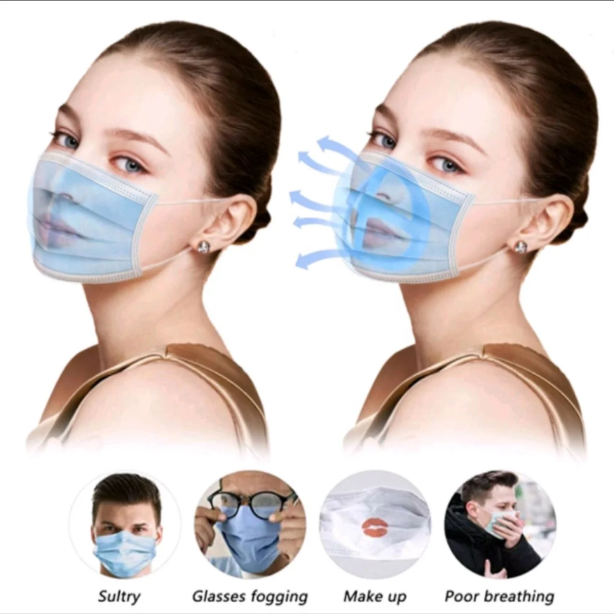 
Anti fog Wholesale 3D Silicon Mask Holder Reusable Comfortable Plastic Face Mask Inner Support 