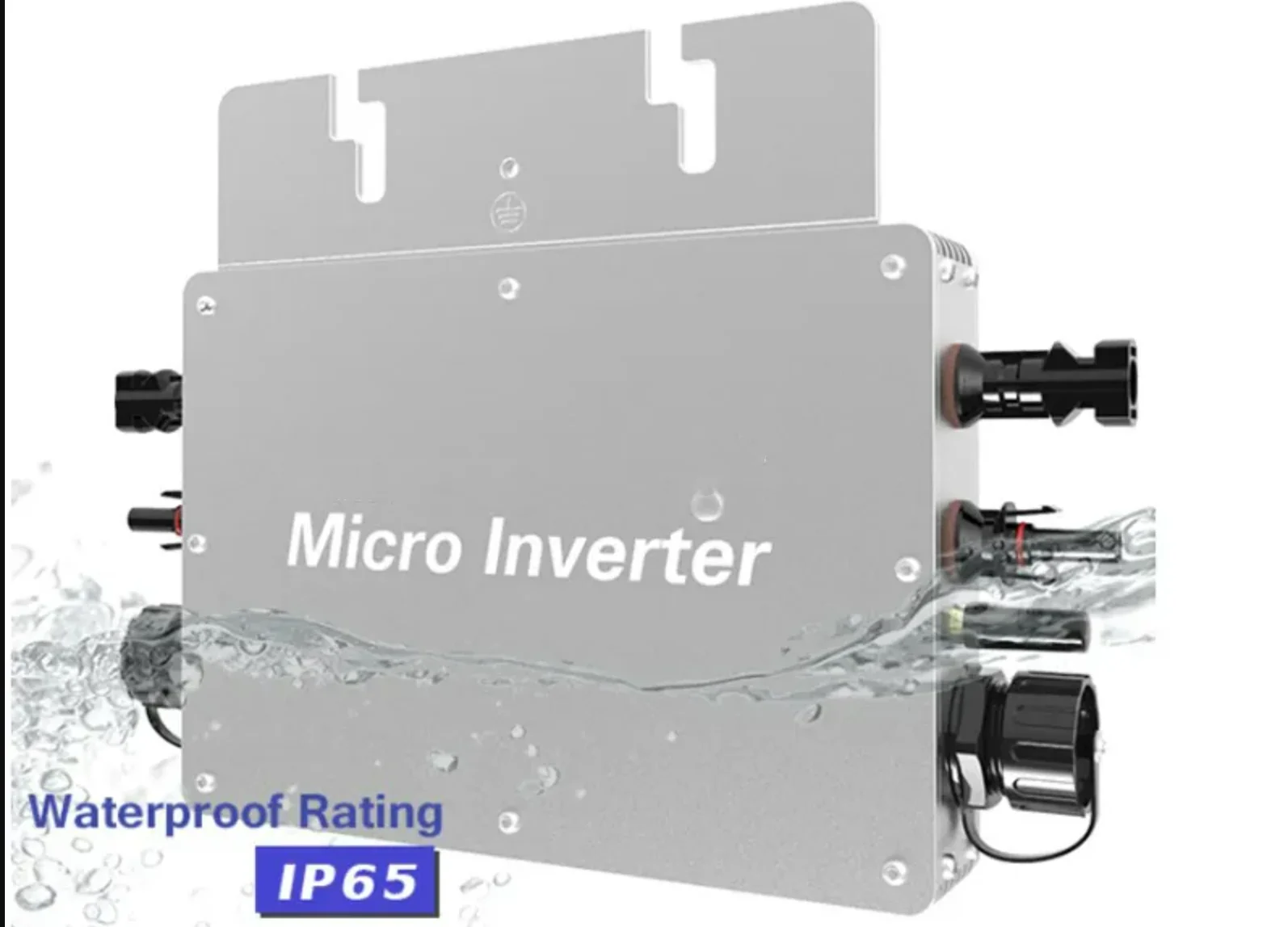 Highfly Smart 2000w Monitoring 5mm Solar Panel Power System On Grid Tie Mppt Solar Micro Inverter