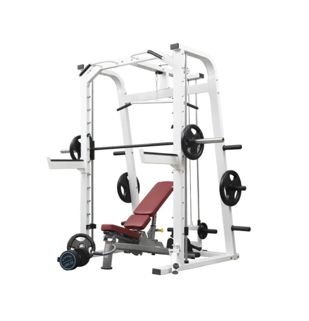 Combination Power Rack Smith Machine Equipment Squat Gym Half Multi Multifunction Multifunctional And Fitness Functional