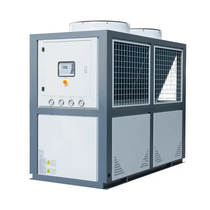 10HP 25KW Industrial chiller manufacturers cooling system Air Cooled Chiller for plastic extruder system