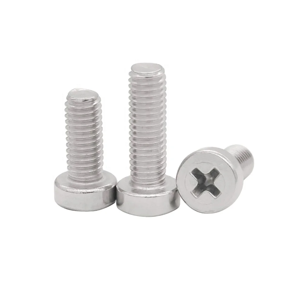 GB822   Stainless Steel  Cross cup screws making machine Threaded Screw