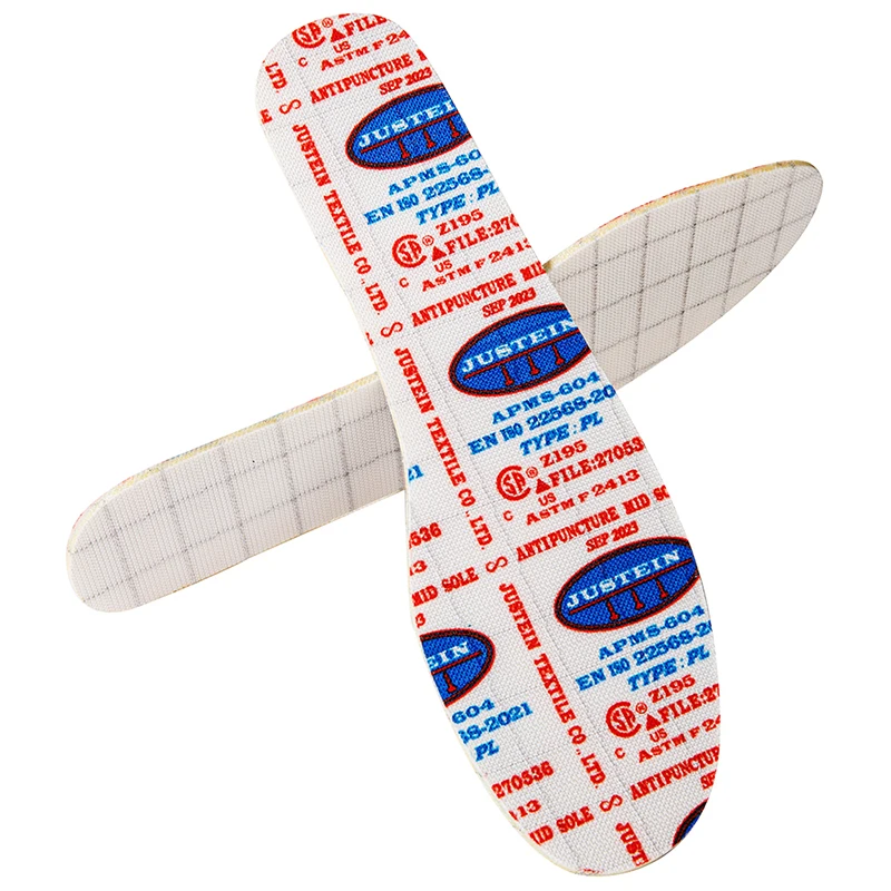 New EU standard puncture resistant insole midsole shoe material accessories