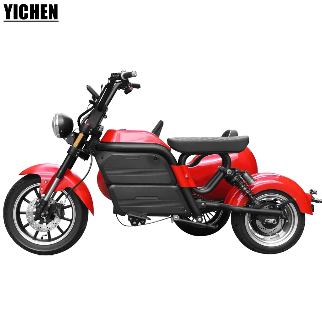 Scooter Eletrica Chopper Steel Body Ebike Moped Removable Battery 60V 20Ah 30Ah Adult Electric Scooter