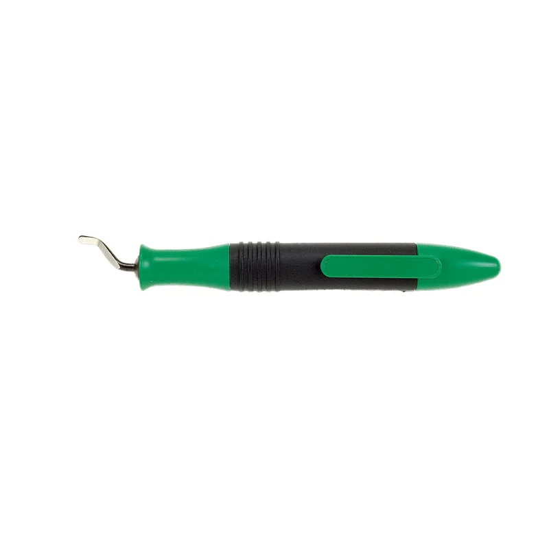Shaviv Industrial Series GLO-BURR B Deburring Scraper Simple Economic Trimming Tool Plastic Handle Stainless Steel Material Box