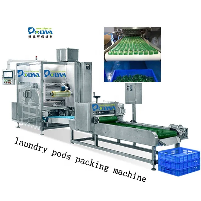 automatic soluble film packaging detergent pod capsule making machine supplier laundry pod making machine