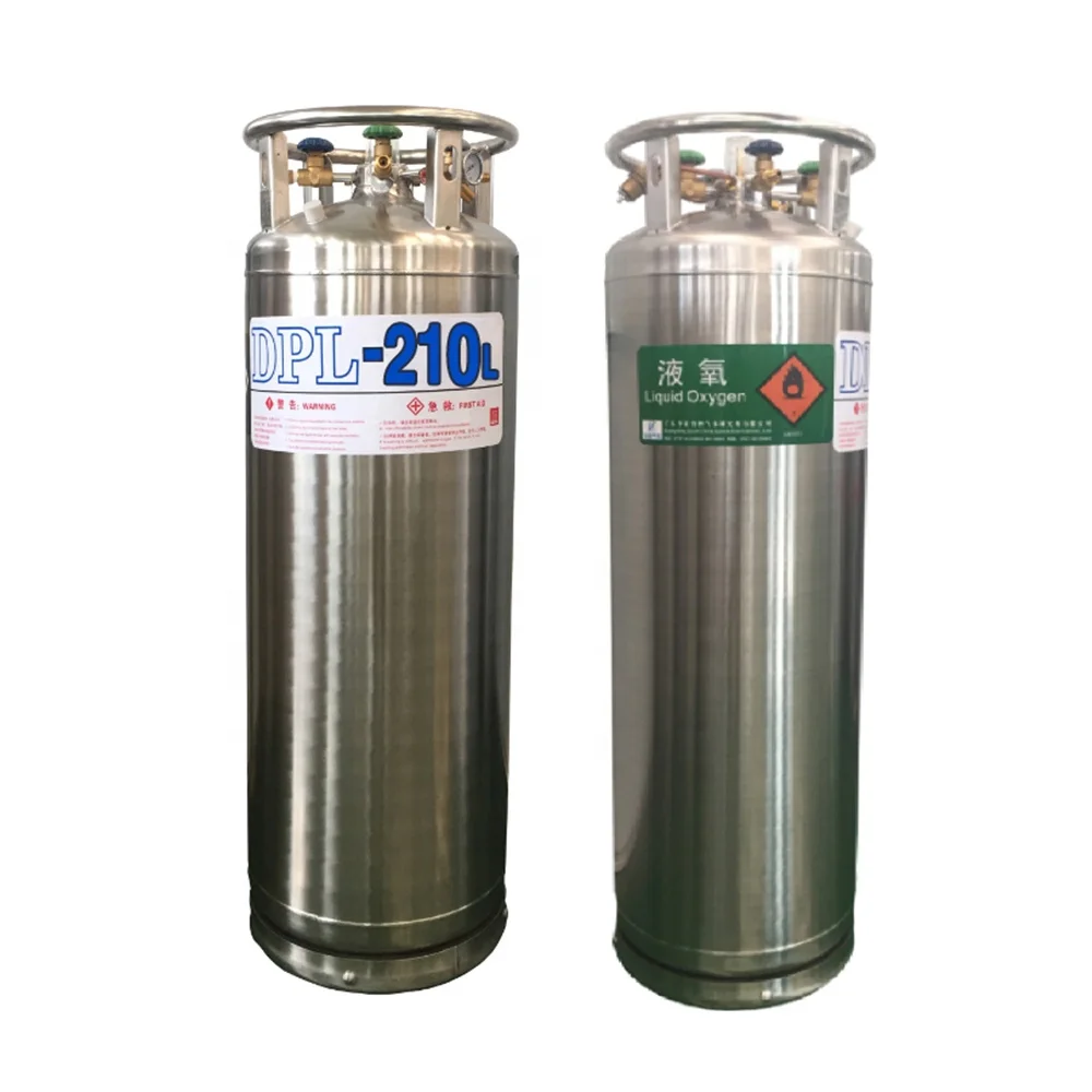 210L medical oxygen tanks liquid storage tank nitrogen cylinder price
