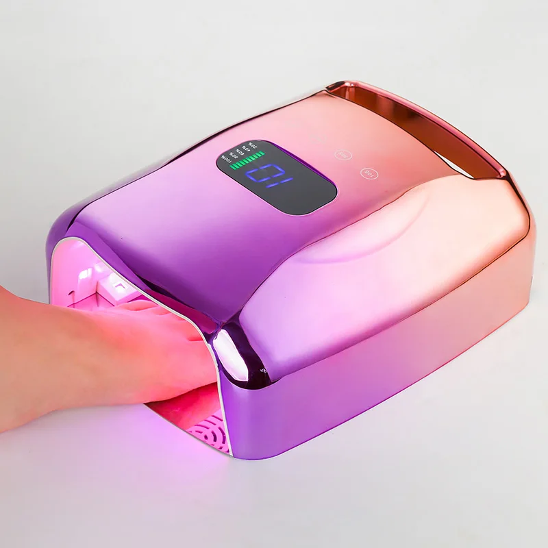 2023 Best Seller rechargeable sun uv gel nail led lamp dryer 96w nail light uv nail lamp