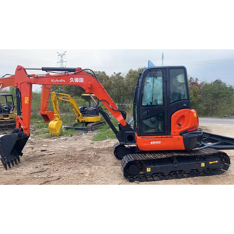 Original kubota u55 mini digger machine used hydraulic crawler excavator machine