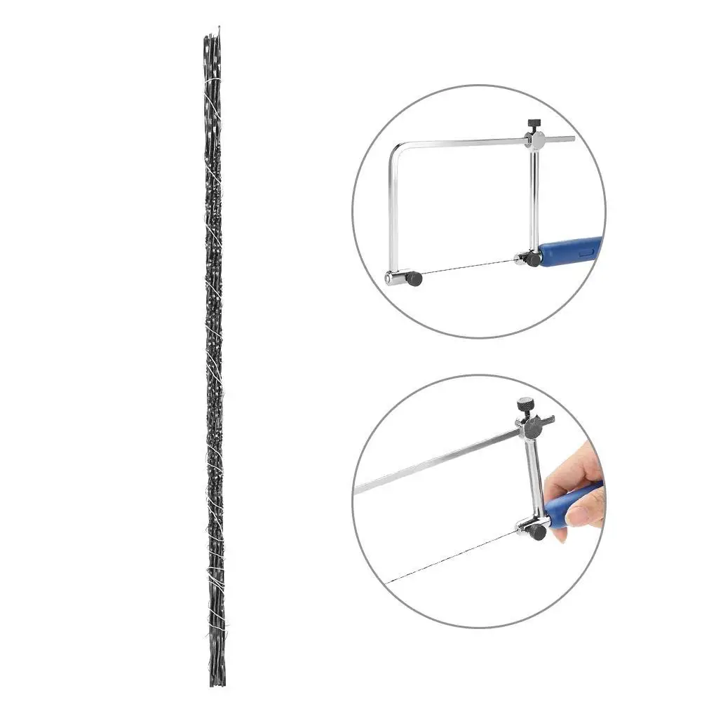 12PCs spiral tooth Rolling saw blade wire saw wood drawing saw blade used for wood metal plastic cutting