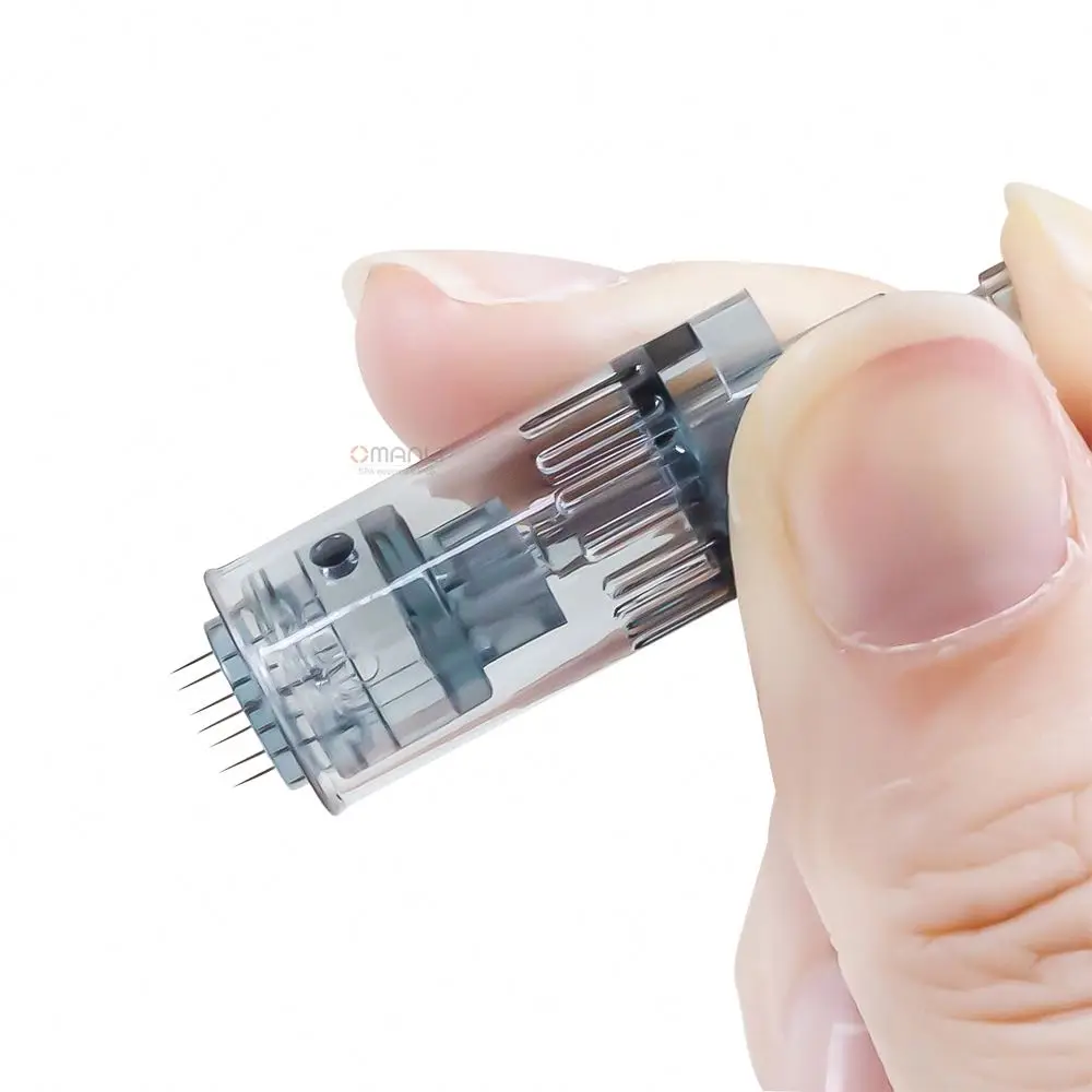 Oem A6 Derma Pen Disposable 9 12 36 42 Nano Dermapen Dr Pen Microneedling Micro Needle Cartridge
