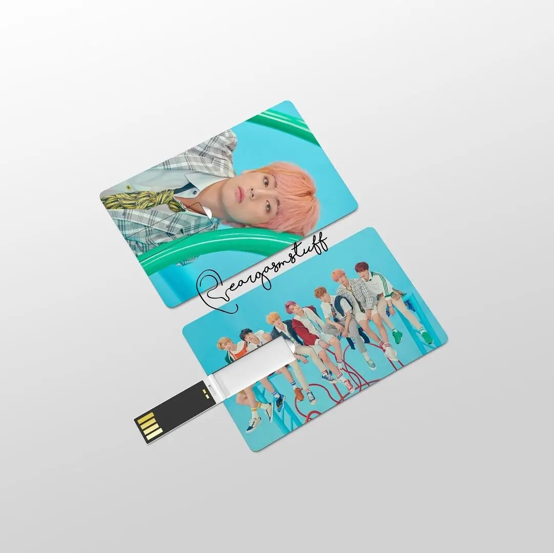 
Promotional Credit Card Memorias USB Flash Drives Customized Logo Printing Business Card USB Stick Cheap Card Pendrive 