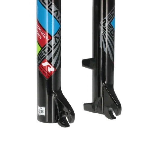 26 inch black aluminum alloy MTB bicycle front fork