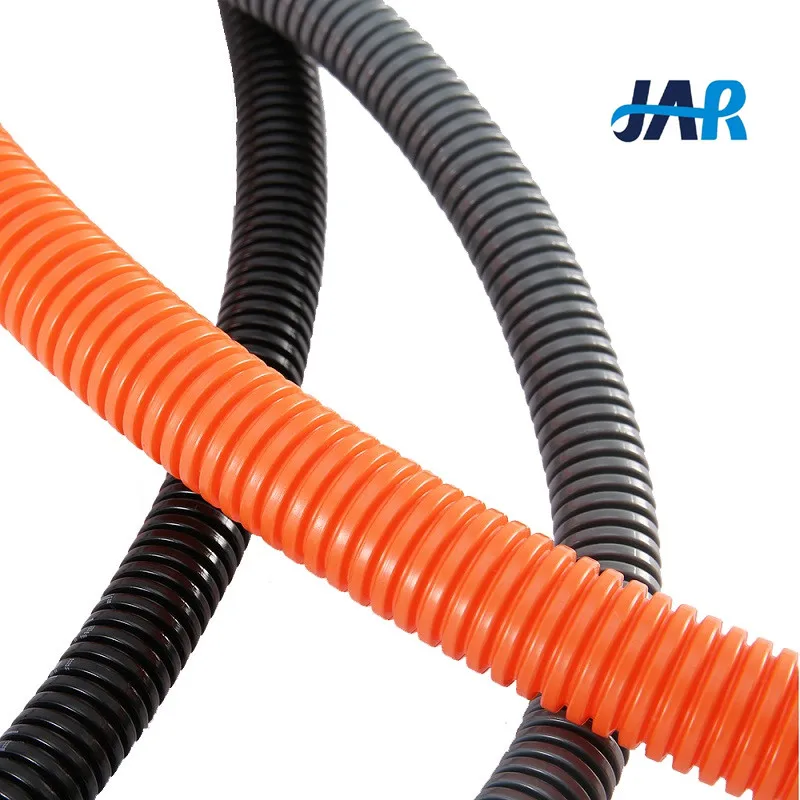 PA6 Material Flexible Tube Electrical Wire Protection Nylon Corrugated Conduit