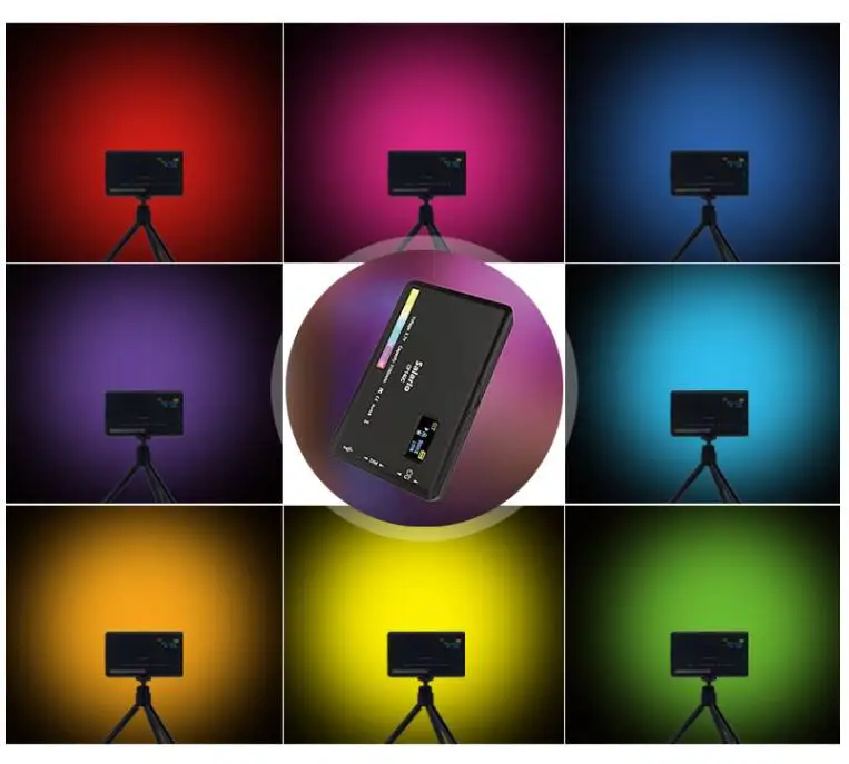 RGB fill light portable pocket handheld led lighting micro SLR mobile phone vlog shooting photo photography light