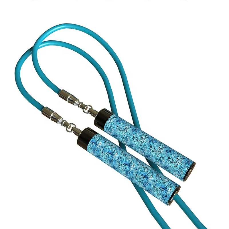 Высокоскоростная быстрая алюминиевая качественная утяжеленная скоростная китайская Скакалка хорошего качества Регулируемая Скакалка