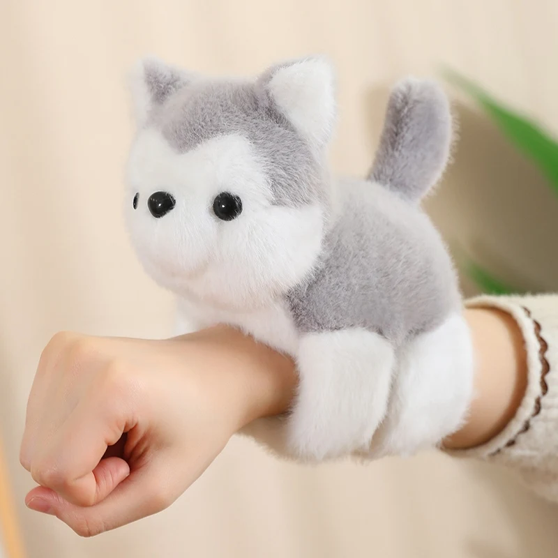 Custom Plush Toy Plush Forest Animal Hand Clap Bracelet Pat Belt Slap Fox Panda Capybara Raccoon Monkey Bracelet