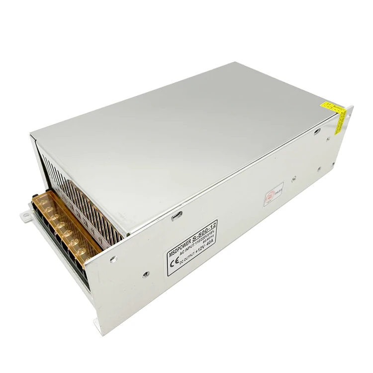 OEM AC DC 5V 12V 24V 1A 2A 5A 10A 20A 30A switching power supply for Led Strip Light Tin box