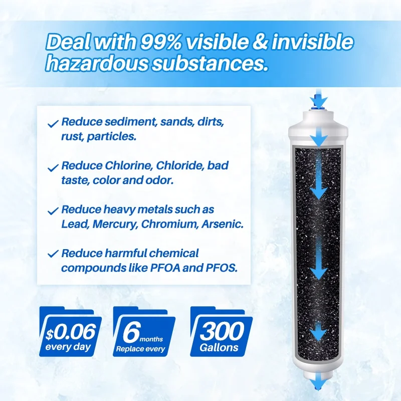 5231JA2010A DA29-10105J GXRTDR GSJ960PZBZ GXRTDR IC-100A Carbon Water Filter Refrigerator Filter