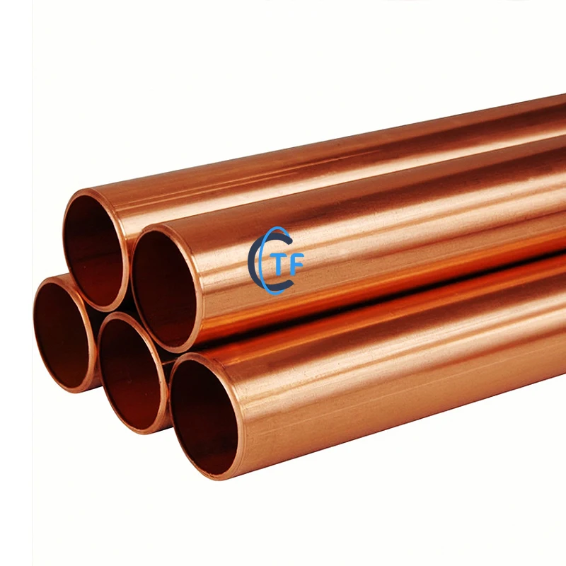 C11000 Air Conditioner 3/8 1/4 15m length seamless copper pipe for construction