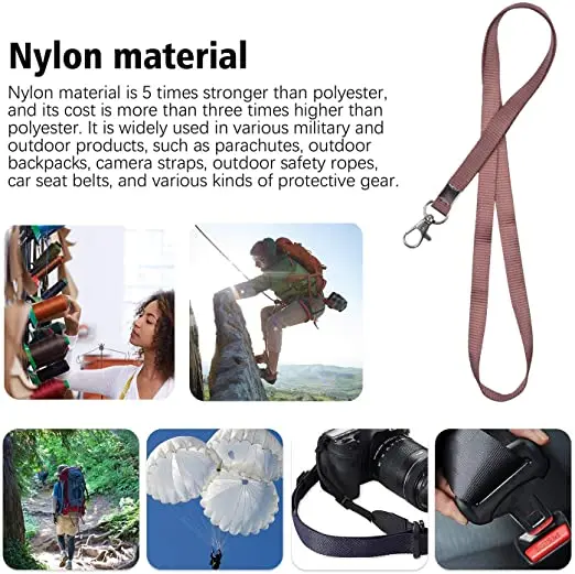 
2020 Multi color Keychain Holder Safety Polyester Neck Straps Lanyard for phone,key and ID 