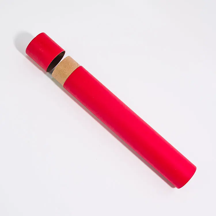 Graduation Colored Certificate Scroll Diploma Tubes Certificate Tube Holder Customize Wholesale Leather Certificate Tube