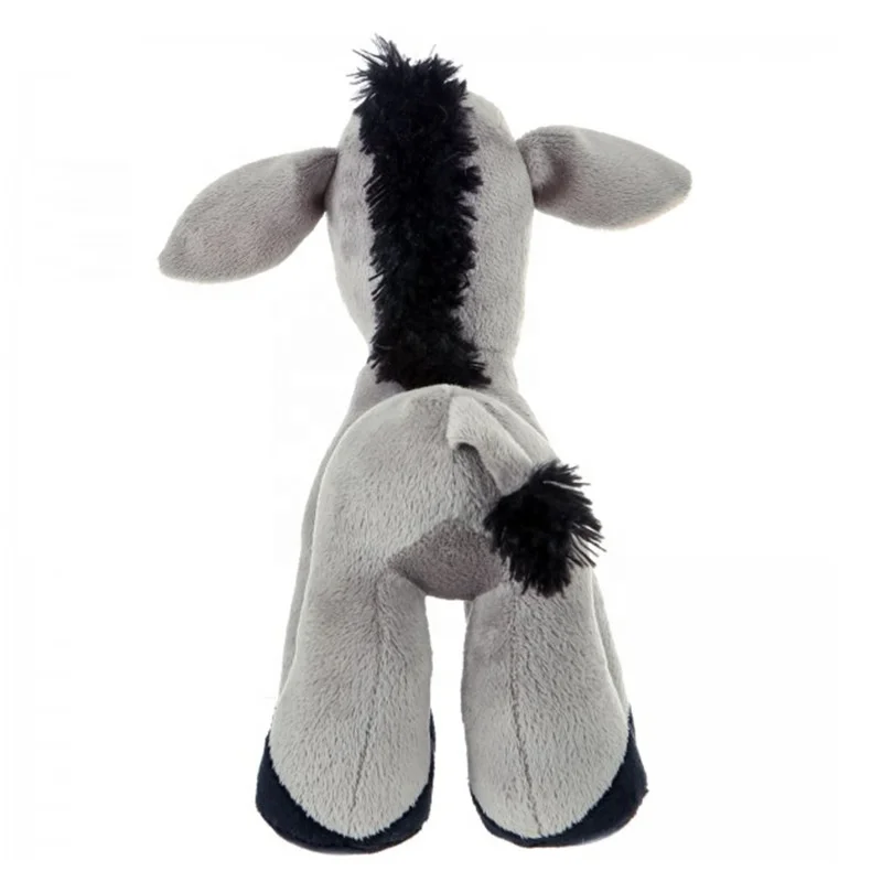 2023  NEW design hot sale Custom Embroidered Toy  Plush Donkey soft stuffed animal toys