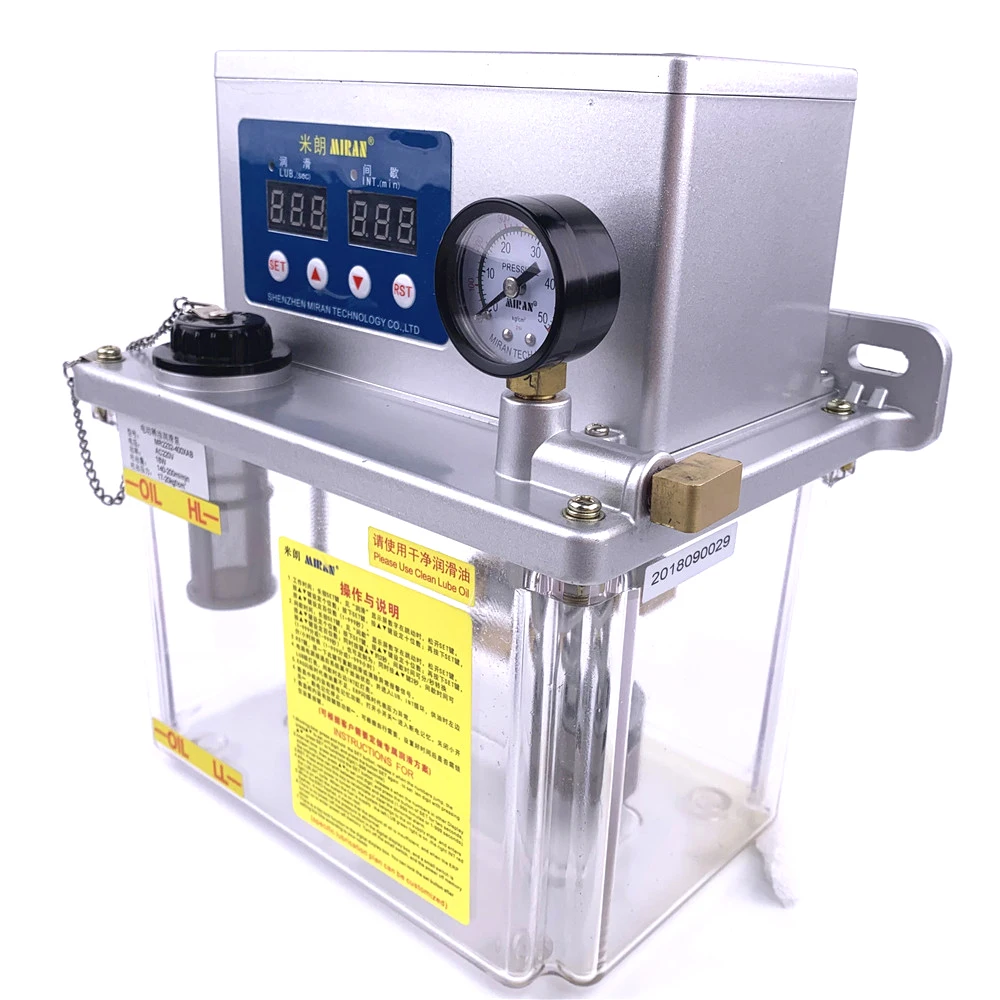 MR-2232  Dual Digital Display automatic central lubrication system 220V pumb