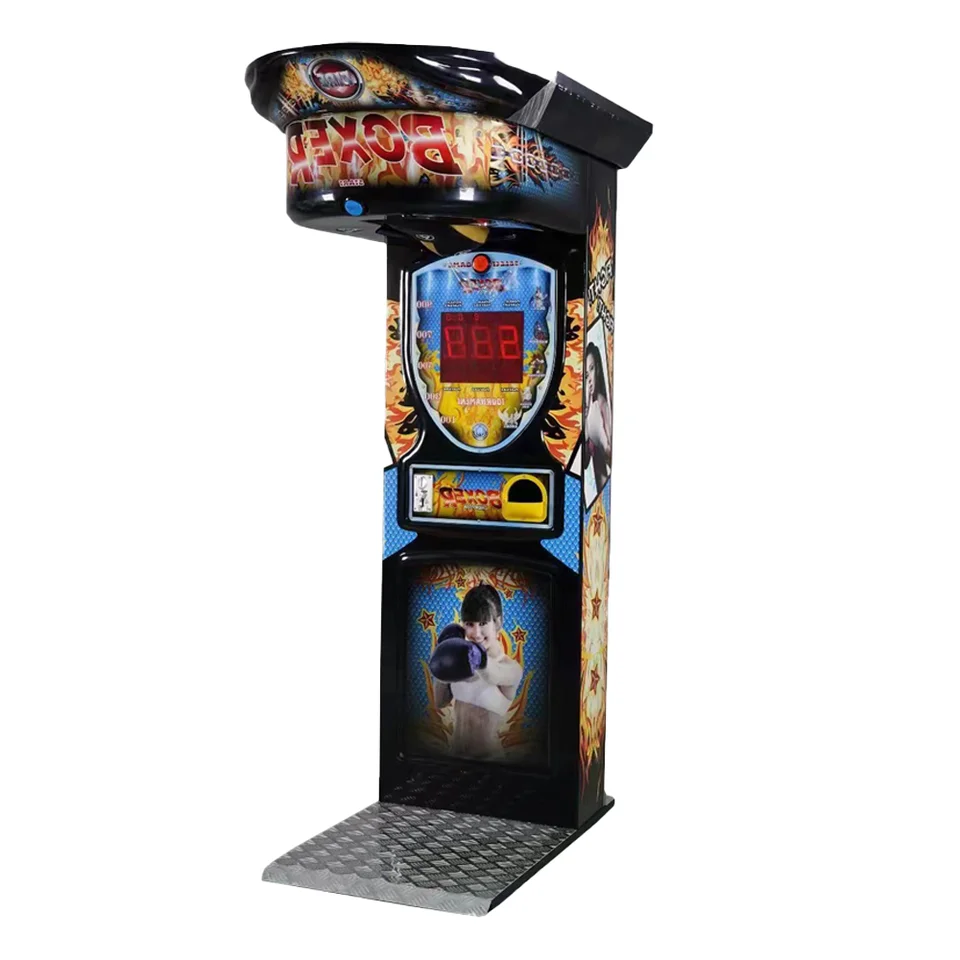 Factory Cost Coin Operated Arcade Electronic Boxing Game Machine Ultimate Punch Boxing Game Machine For Sale