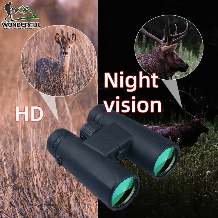 Waterproof Long Range Low Light Level High Definition Night Vision Binoculars Telescope For Bird Watching