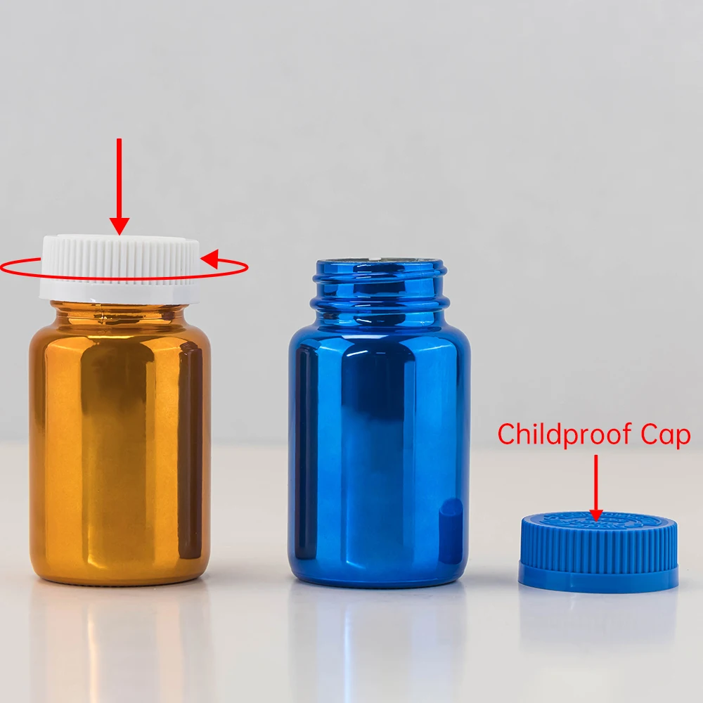 100ml square cosmetic jar glass jar with lid 100ml  for medicine