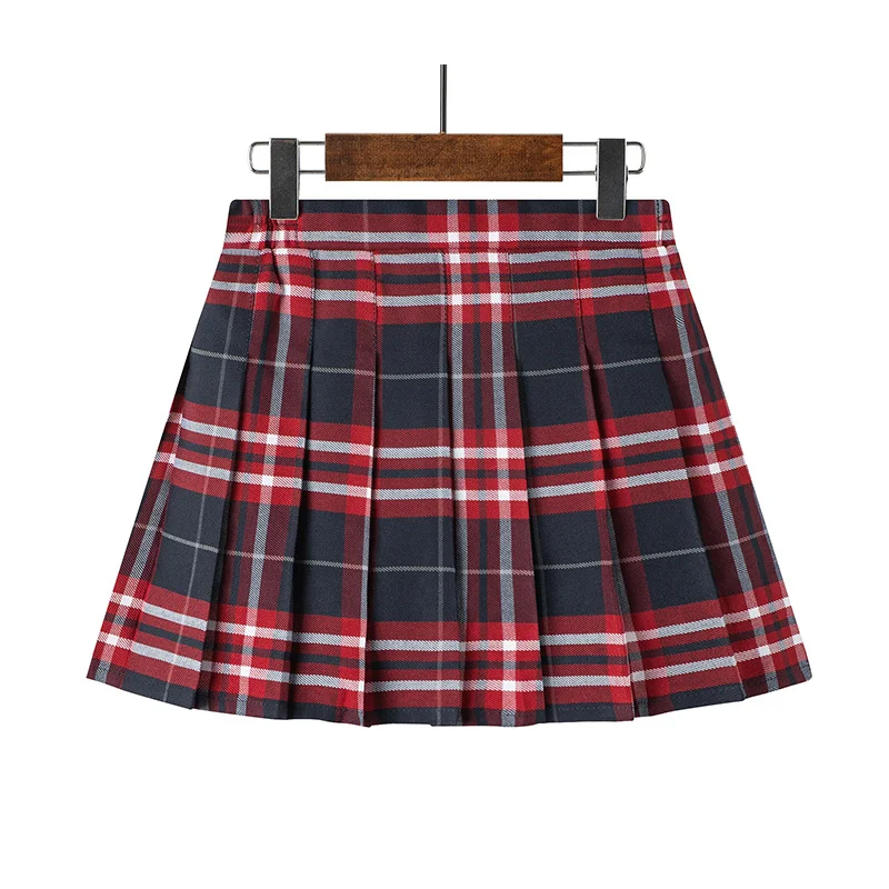Skirts For Girls Summer Kids Plaid Uniform School Skirt Designs