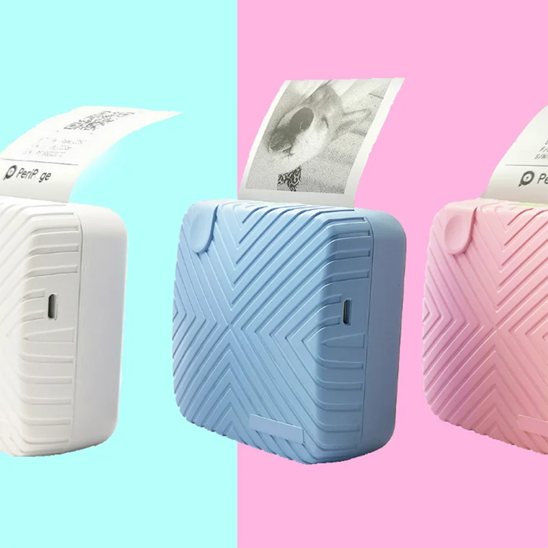 Лидер продаж, миниатюрный портативный термопринтер для мобильных телефонов с ярлыками