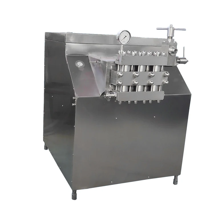 High Pressure Homogenizer Cream Fresh Milk Yogurt Homogenizer Machine Industrial Honey Juice Homogenizing