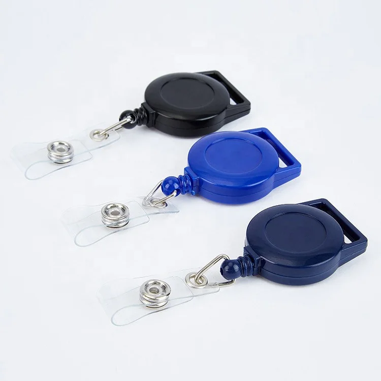 20mm lanyard badge reels retractable nylon cord