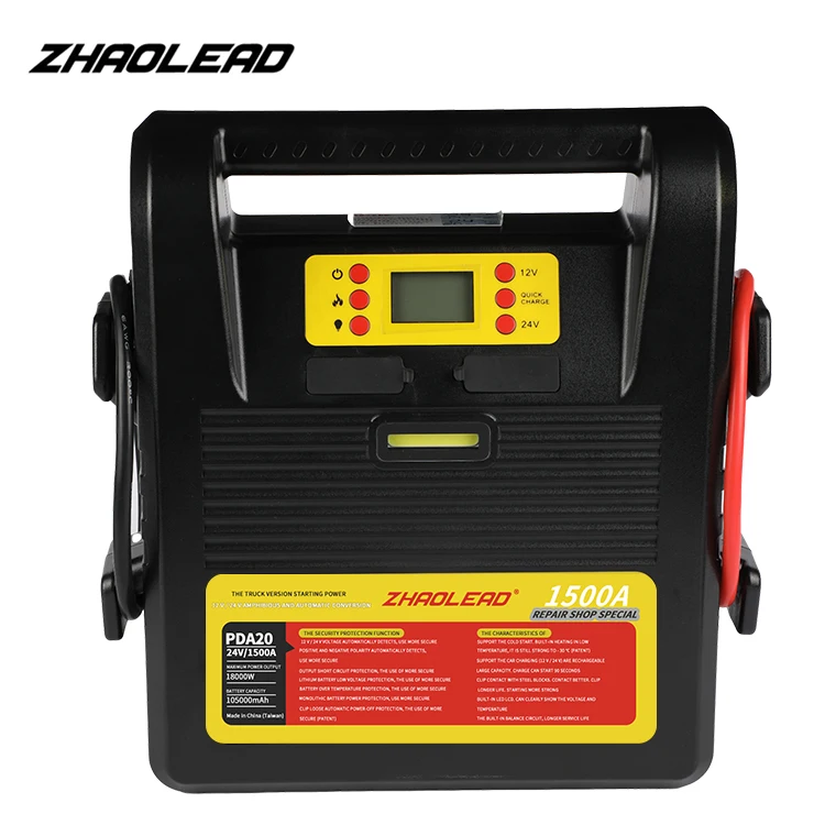 Truck Compact Jump Starter Lithium Led Heavy Duty Car Rescue Tool Emergency Starting Power Bank Jump Starter Car Jump Starter