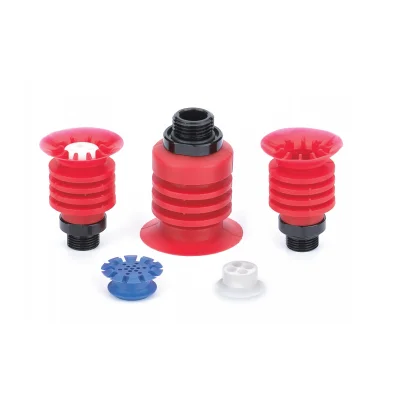 Вакуумная подушка на присоске серии AIRBEST SBLP с несколькими сильфами для мягких упаковочных пакетов для еды