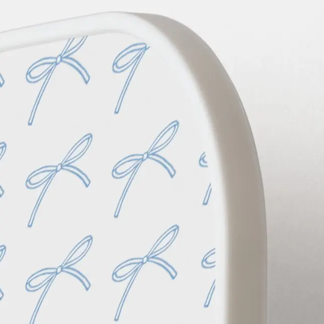 Custom Logo White Fiberglass Pickleball Paddle Sets Of 2 Racket And 4 Balls White Cover Box