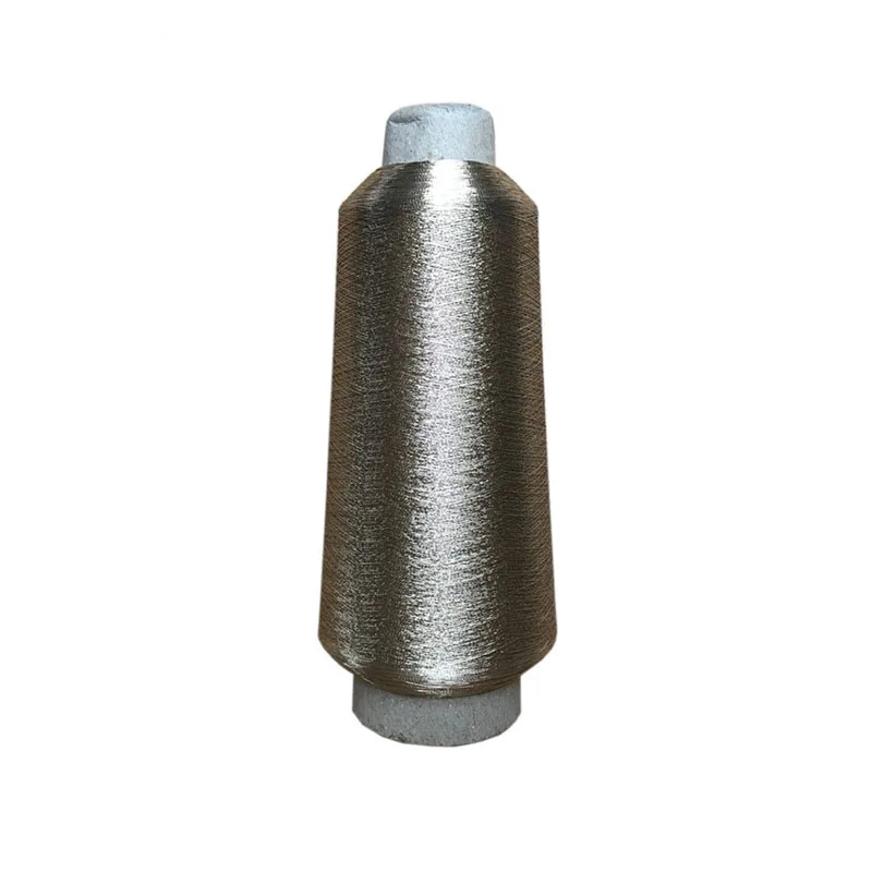 Silver Metallic Embroidery Yarn Cheap Embroidery Thread Ms Type