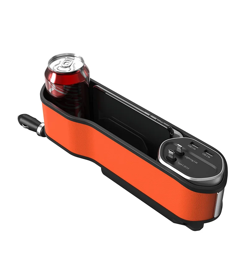 ABS car seat slot gap storage box car seat filler organizer