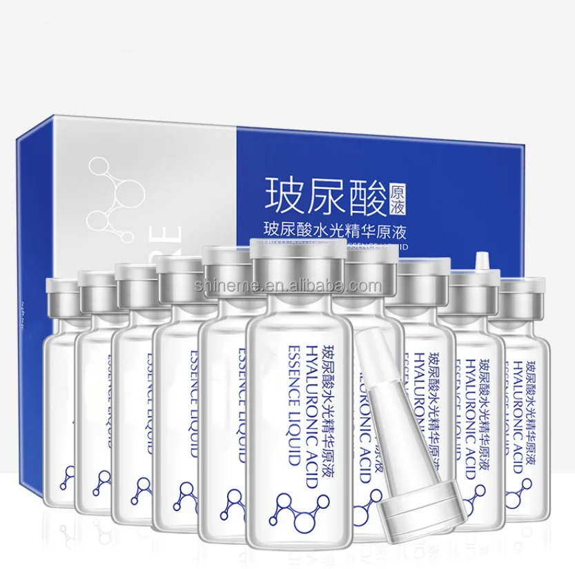In Stock Niacinamide Whitening Ampoule Serum Rejuvenating Moisturizing Anti Aging Skin Facial Serum Set