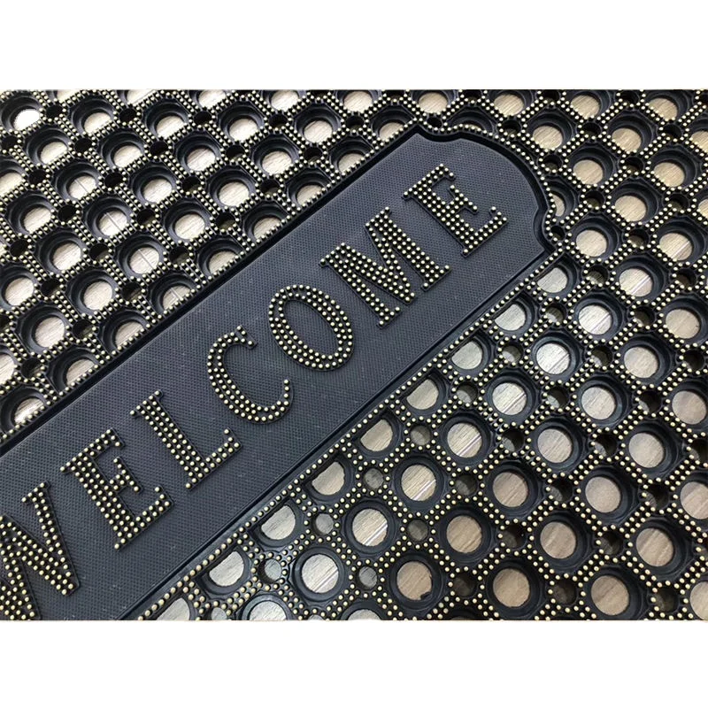 Best Selling Durable Using  Non-slip Door Mat With Hole Wet Area Anti Fatigue Kitchen Floor Mat Drainage Rubber Mat