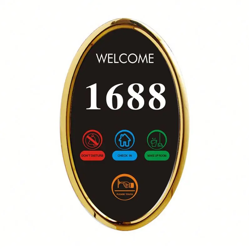 Simple Hotel Bell D.N.D Clean Switch Touch Screen For Hotel  OEM Available