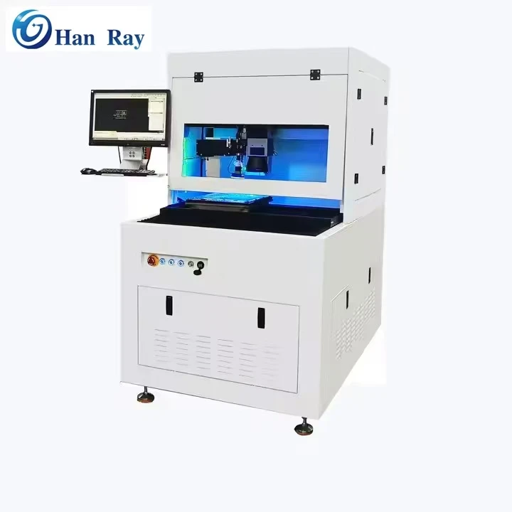 1064nm Wavelength 6-AXIS High Safety Level Picosecond MOPA Laser Drilling Machine for Cutting Glass Materials