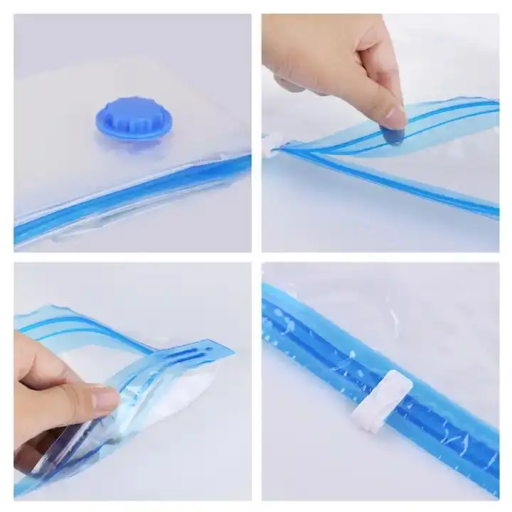 Hot Sale Space-saving Clothes Vacuum Storage Bags Vacuum Sealed Bag Vacuum Storage Bags With Hand Pump