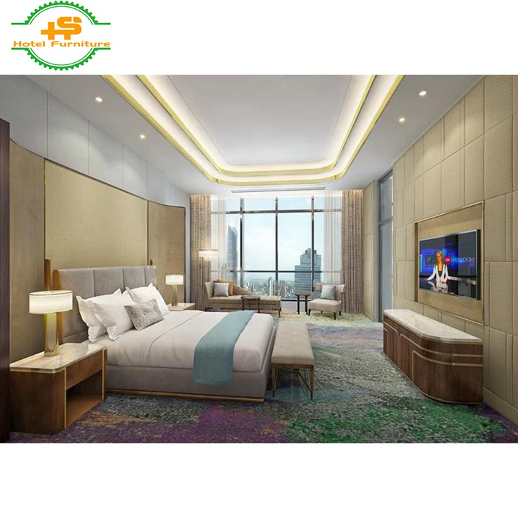 OEM popular interior hotel room furniture packages designs