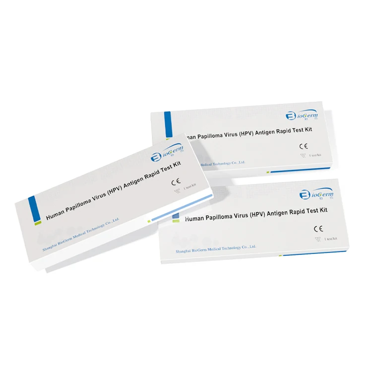 One Step Rapid Test Kit Fob Test Kit Cassette Sample Collection Swab For Women Hpv Testing