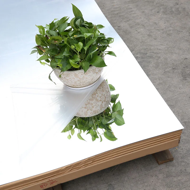 1-6mm Thick Wall Decoration Mirrored Acrylic Shatterproof Plastic Rose Gold Silver Hexagon Mirror Sheet 1220x2440mm